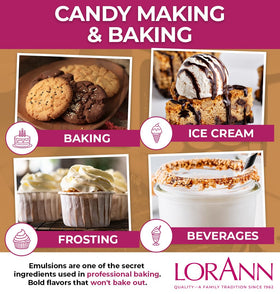 LorAnn Brown Butter Emulsion closeup highlights nutty aroma and texture