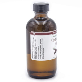 LorAnn Cinnamon Oil SS Flavor pour shot demonstrates small amounts yield strong cinnamon notes.