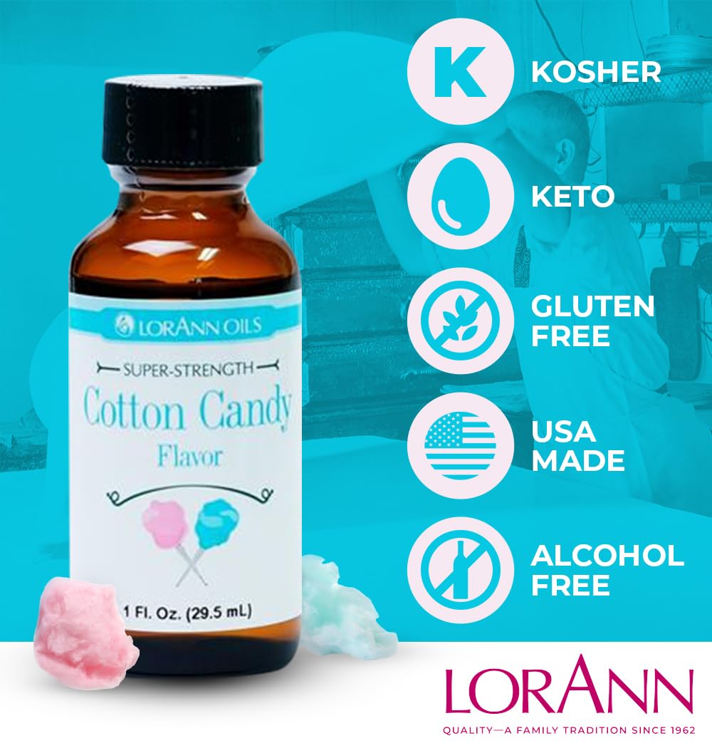 LorAnn Cotton Candy flavor enhances drinks with a playful note