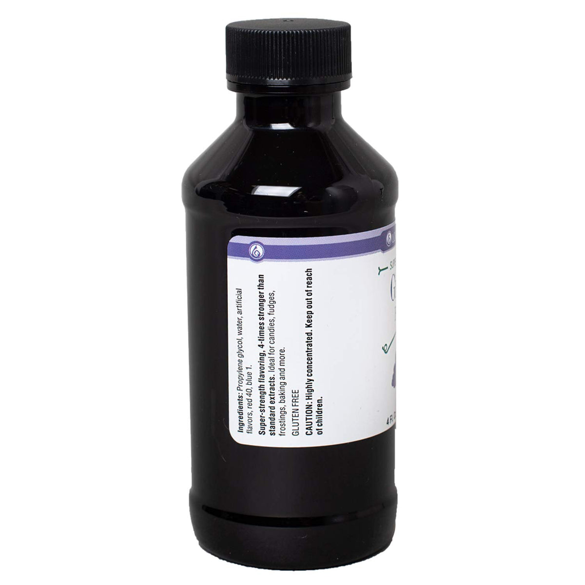 LorAnn Grape SS Flavor label shows kosher and gluten-free notes