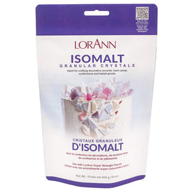 LorAnn Isomalt crystal-clear confections for professional sugar art and garnishes.