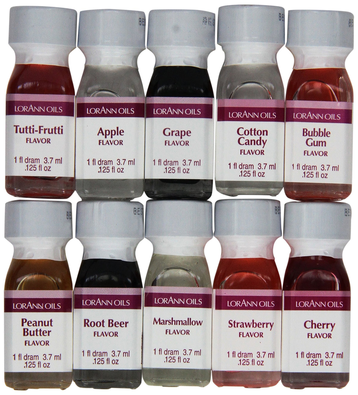 LorAnn Oils 1 Dram Children's Favorite 10 Pack flavor set for baking and candy making