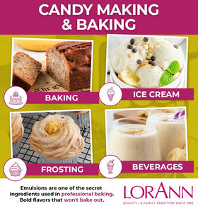 LorAnn Oils Banana Bakery Emulsion cakes delivering bakery-grade banana flavor.