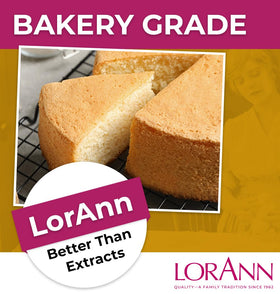 LorAnn Oils Butter Vanilla Emulsion pour shows rich flavor in batters