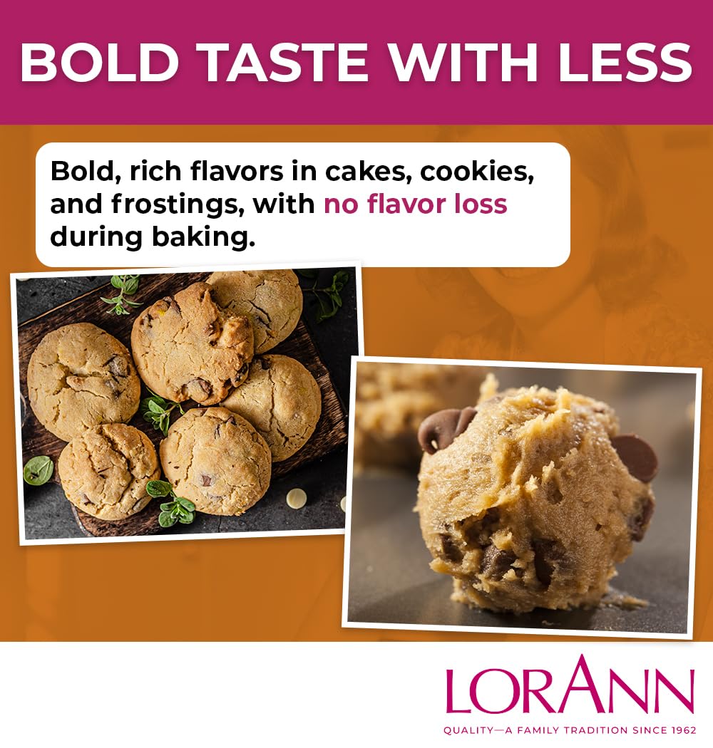 Emulsion on the kitchen counter suggests versatile flavoring for desserts