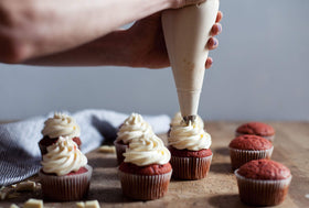 LorAnn Oils Cream Cheese Emulsion close-up highlighting rich flavor depth for baked goods.