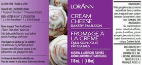 LorAnn Oils emulsion closeup shows creamy fruity blend for enhanced batters.