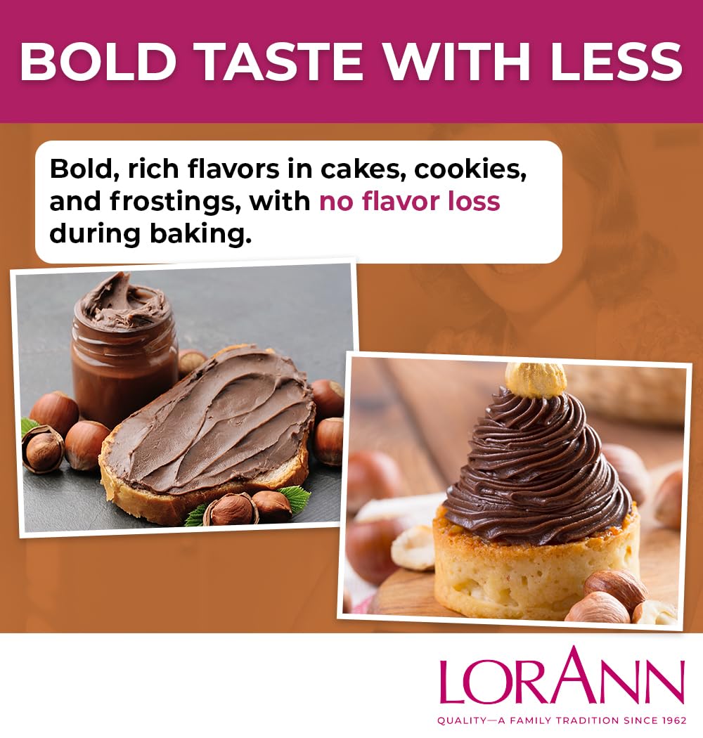 LorAnn Oils Hazelnut Emulsion glaze over cookies for a glossy finish and aroma.