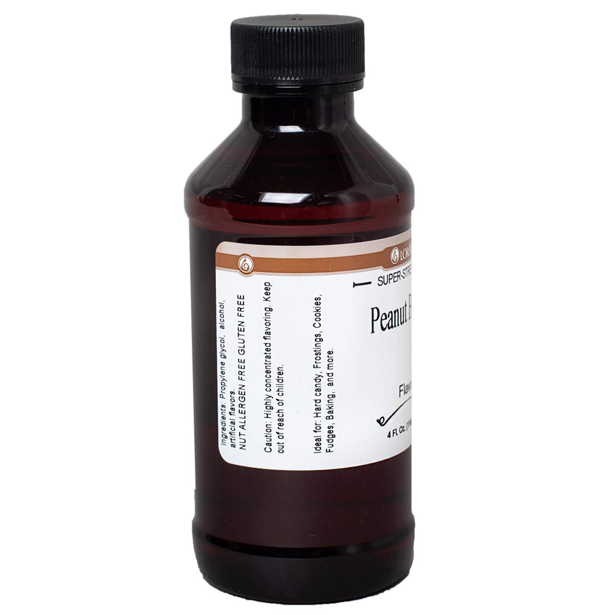 LorAnn Oils Peanut Butter Flavor pour action showing candy and cookie applications.