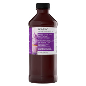 LorAnn Oils Princess Cake and Cookie Bakery Emulsion bottle adds rich flavor to gluten-free baking