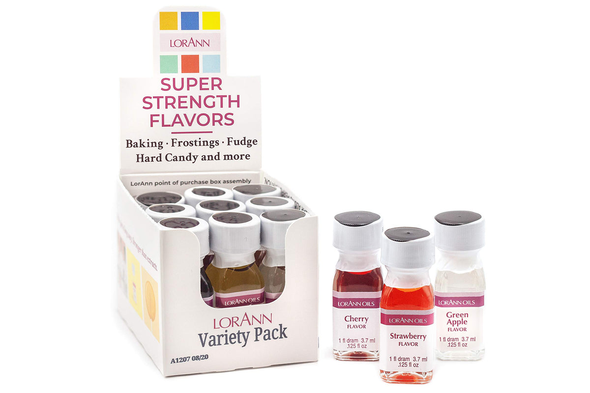 LorAnn Oils SS variety pack 1-dram bottle of cake batter flavor for baking