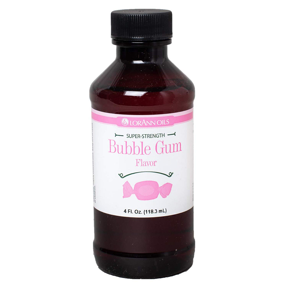 LorAnn Oils super strength bubble gum flavor bottle for bold candy making.