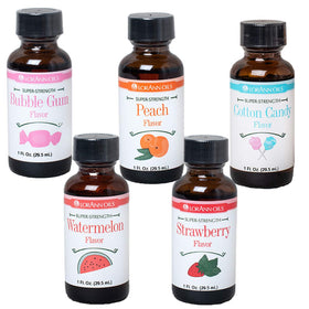 LorAnn Oils Watermelon flavor bottle for hard candy and desserts.