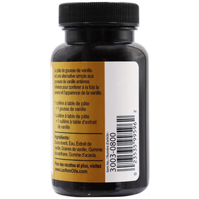 LorAnn Vanilla Bean Paste bilingual label in English and French for versatile labeling
