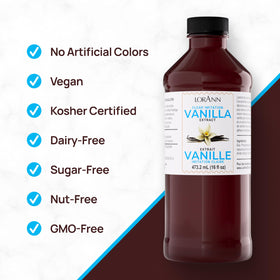 Beverages benefit from a clean vanilla lift without added sugar.