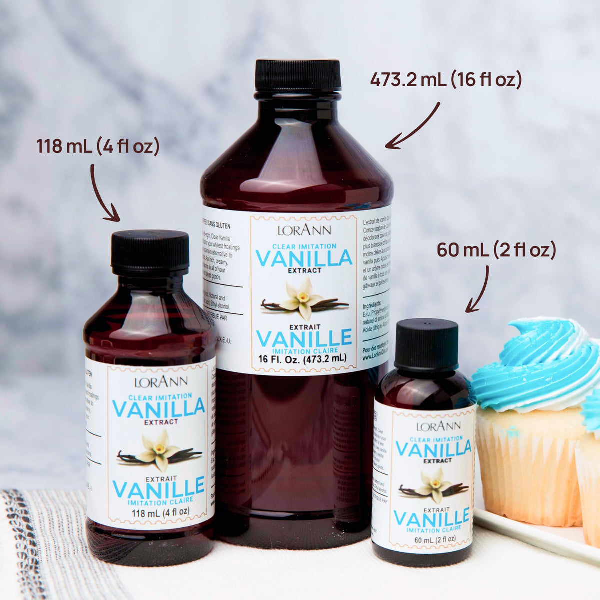 Cake decorations gain depth with heat-stable vanilla flavor.
