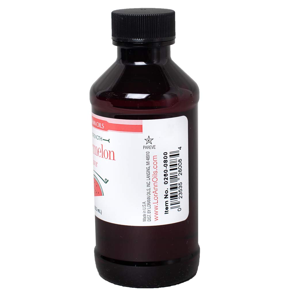 LorAnn Watermelon SS flavor drops close-up for cakes and frostings.