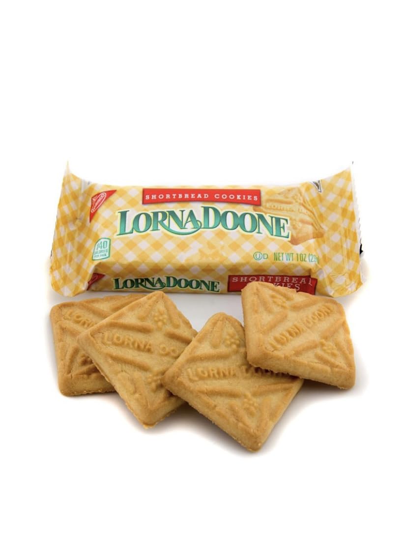 Lorna Doone shortbread close-up showing melt-in-mouth texture for indulgent snacking