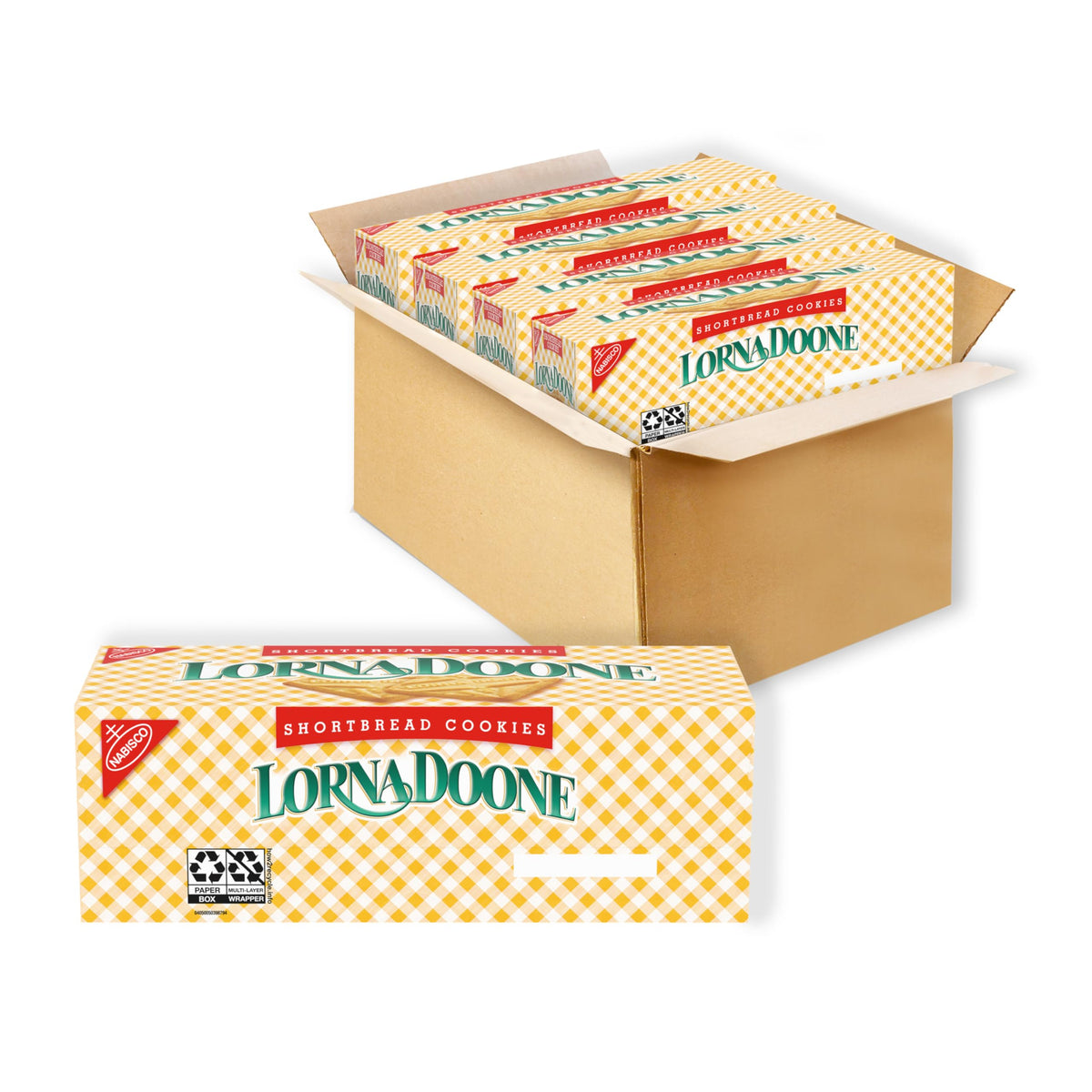 Lorna Doone cookies pack of 120, ideal for bulk sharing.