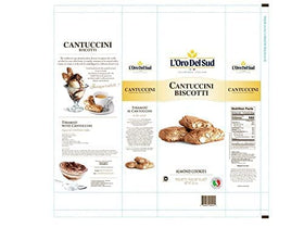 L'Oro Del Sud almond biscotti with tea setting perfect treat during breaks