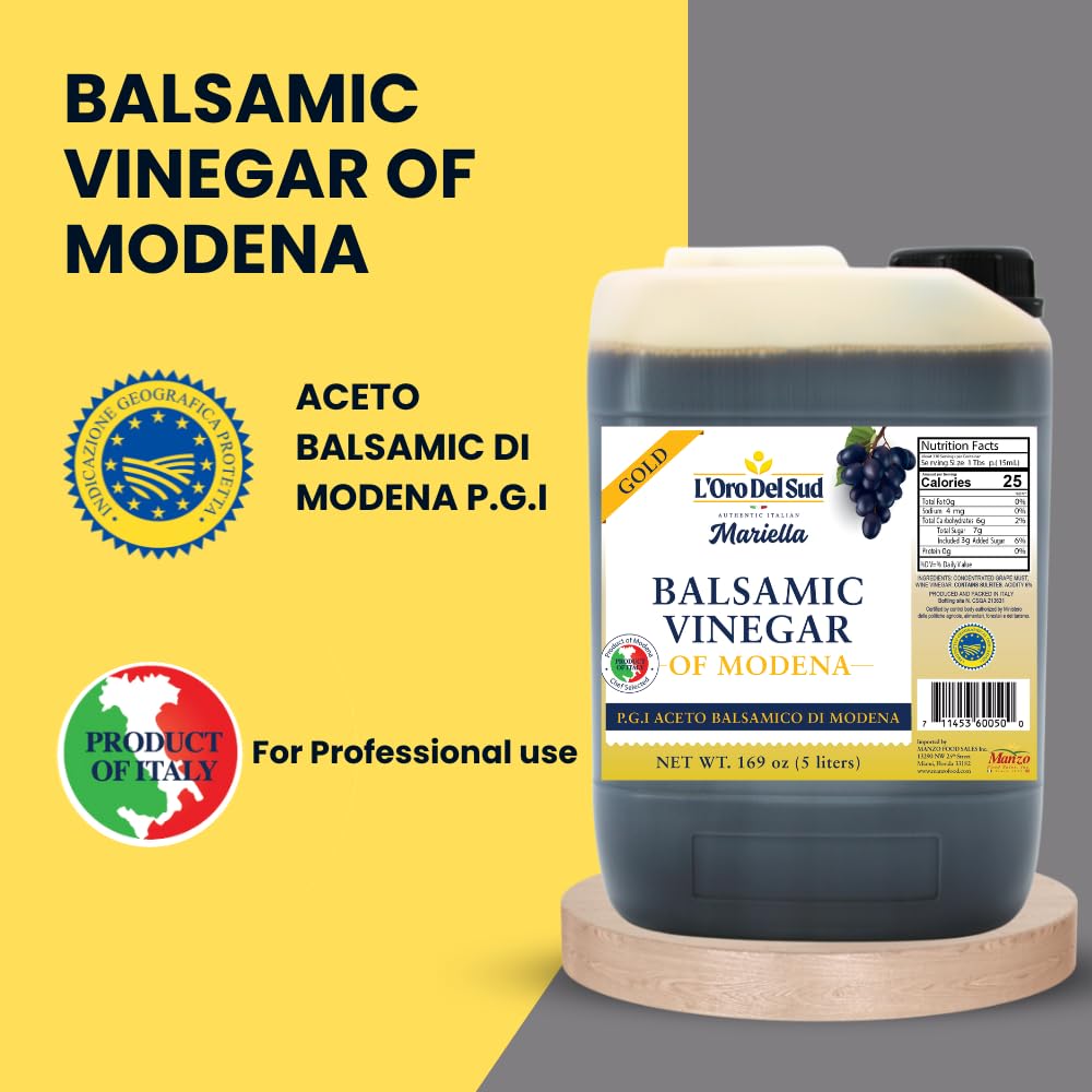 L'Oro Del Sud Gold Label glaze adds glossy finish to dishes.