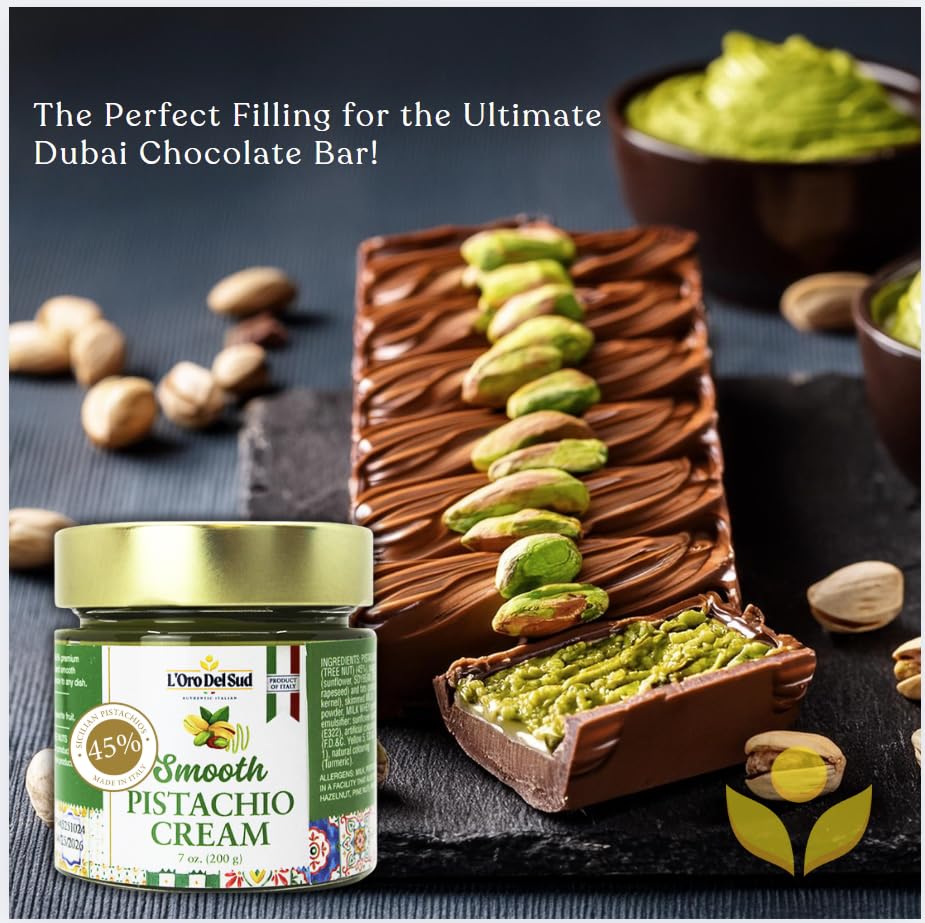 L'Oro Del Sud sicilian-pistachios-45-percent: vibrant color and nutty flavor for desserts.