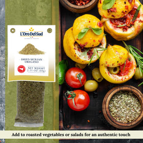 L'Oro Del Sud ground oregano leaves deliver intense aroma for sauces