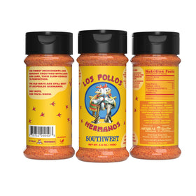 Los Pollos Hermanos Southwest spice shaker for easy flavoring.