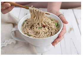 Lotus Brown Rice Ramen bowl served ready-to-eat, gluten-free comfort.