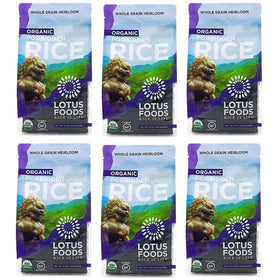 Lotus Foods Forbidden Rice pack front, gluten-free bulk option for meals