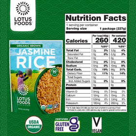Lotus Foods fried rice and stir-fry ideas show versatile meal options