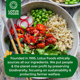 Lotus Foods gluten-free non-GMO and kosher certification supports dietary compatibility