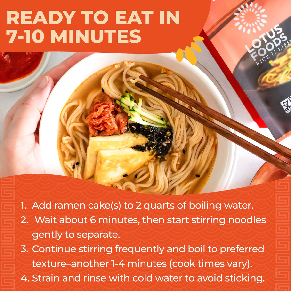 Ramen simmering in a pot, ready for a quick miso-based bowl