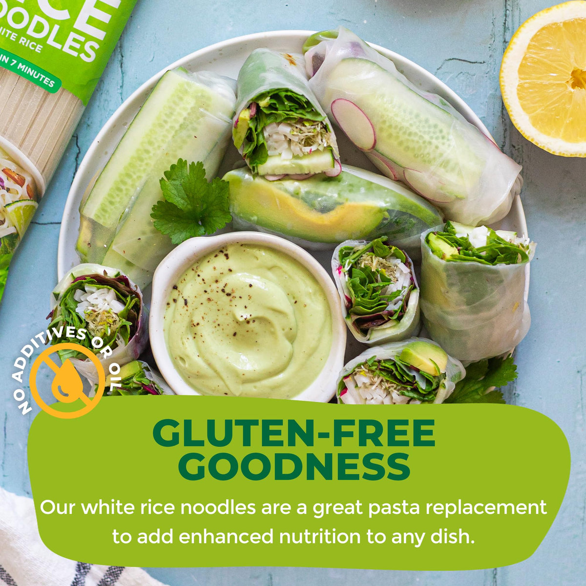 Lotus Foods organic non-GMO rice noodles, clean ingredient option