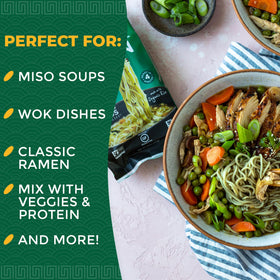 Lotus Foods Jade Pearl ramen bowl ready to enjoy