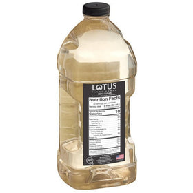 Lotus Plant Power Skinny White Lotus glass showing mixed energy drink for day-long focus.
