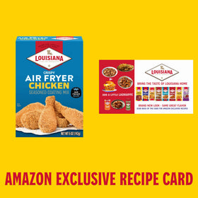 Louisiana Fish Fry Air Fryer Chicken Coating Box 9 convenient and family-friendly dinner.
