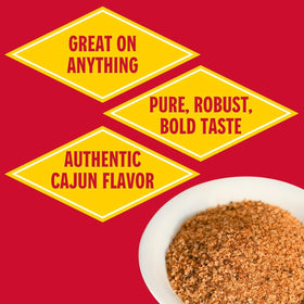 Three-pack Louisiana Fish Fry Cajun Blackened Seasoning packaging for home kitchens