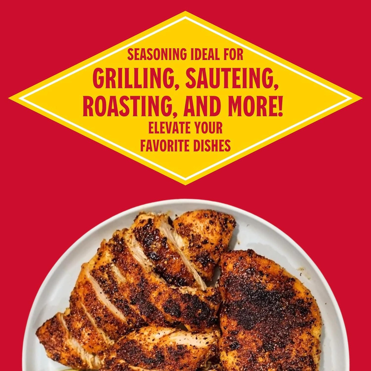 Louisiana Fish Fry Cajun Blackened Seasoning on fish for crisp crust
