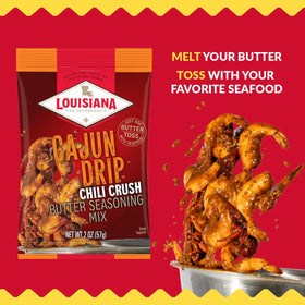 Louisiana Fish Fry Cajun Drip seafood boil image for versatile finishing
