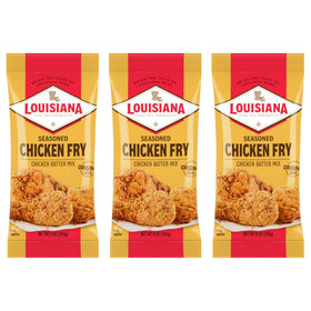 Louisiana Fish Fry Chicken Fry Batter Pack for easy, crispy fried chicken at home.