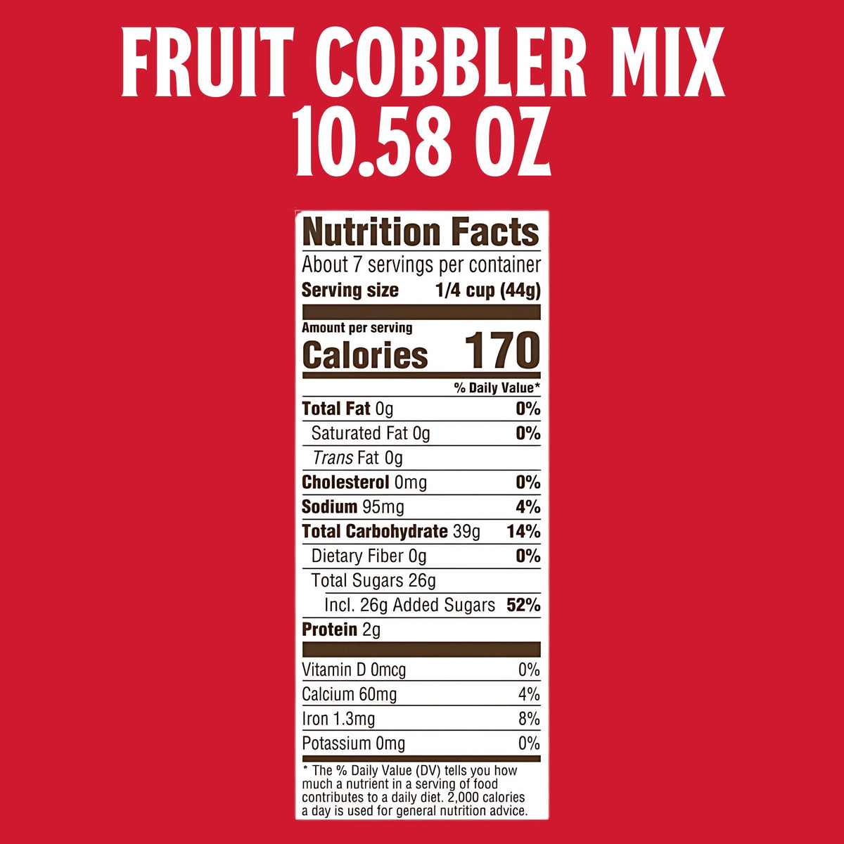 Louisiana Fish Fry Cobbler Mix in a cozy kitchen scene