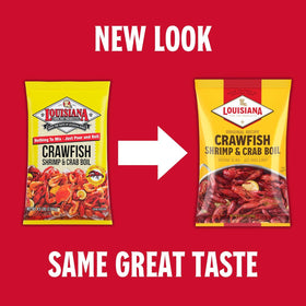 Louisiana Fish Fry Complete Seafood Seasoning for quick boils and rich taste.