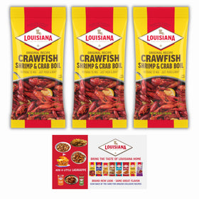 Louisiana Fish Fry Crawfish Boil Seasoning bottle ready to sprinkle for bold crawfish boils.