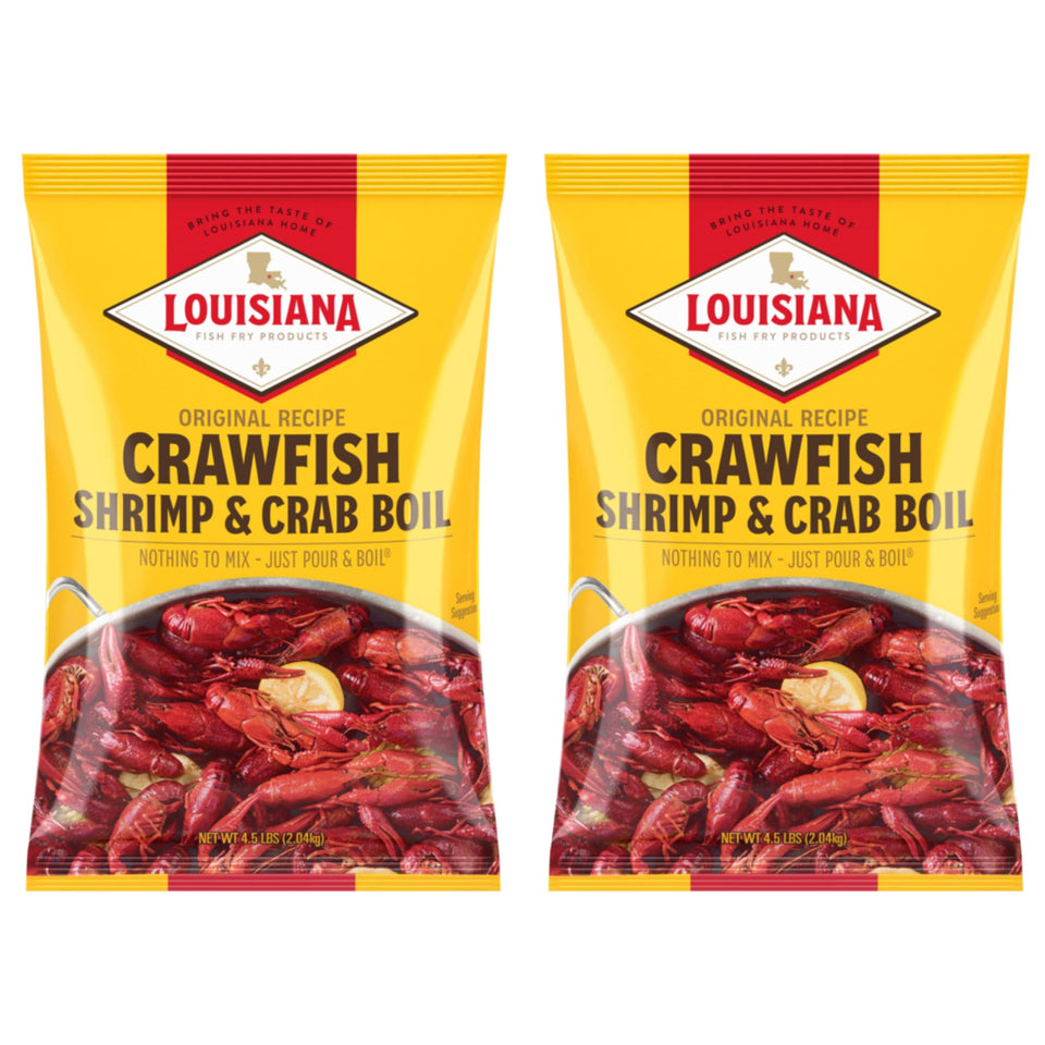 Louisiana Fish Fry Crawfish Boil Seasoning Powder for bold, spicy boils.