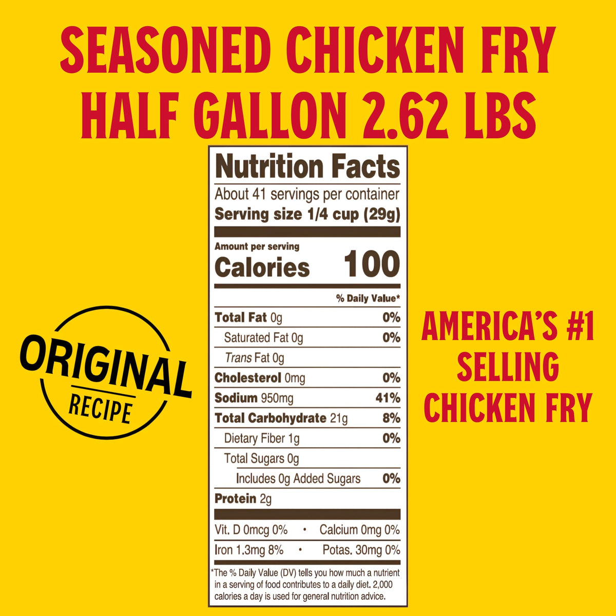 Louisiana Fish Fry Crispy coating for chicken bowl highlights texture and Cajun flavor.