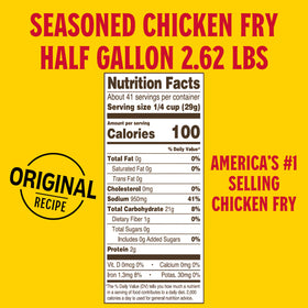 Louisiana Fish Fry Crispy coating for chicken bowl highlights texture and Cajun flavor.