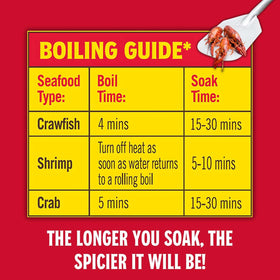 Louisiana Fish Fry liquid boil seasoning shrimp close-up delivers robust Cajun depth.