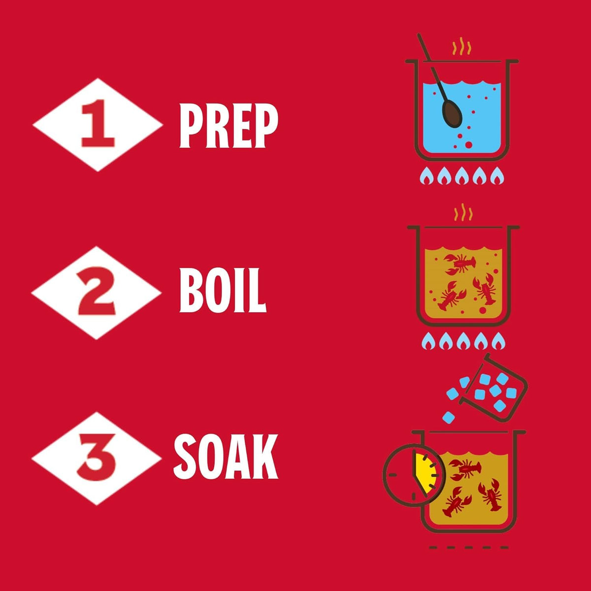 Louisiana Fish Fry liquid seafood boil label emphasizes authentic Louisiana spice blend.