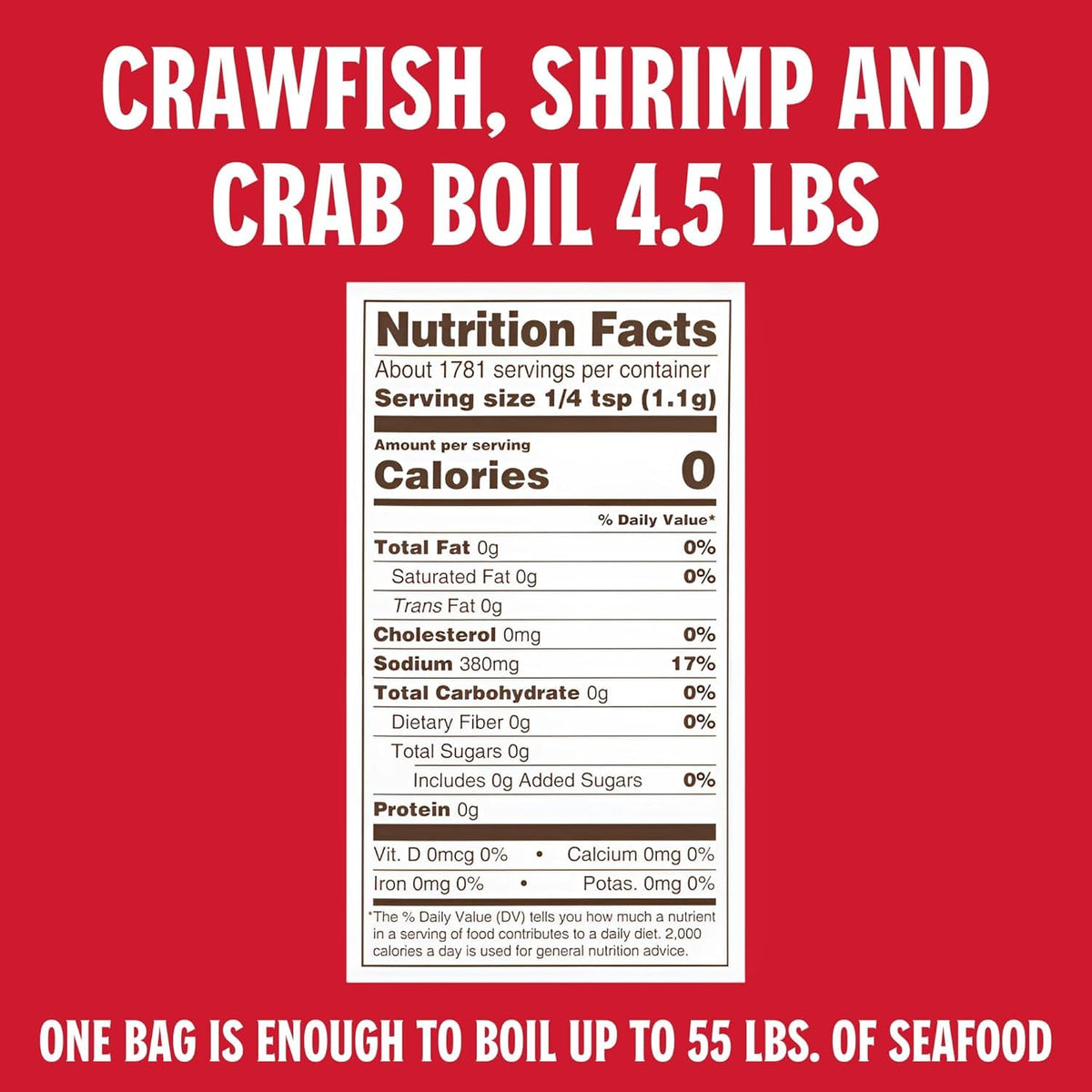 Louisiana Fish Fry Low-Salt Cajun Seasoning respects seafood flavors.